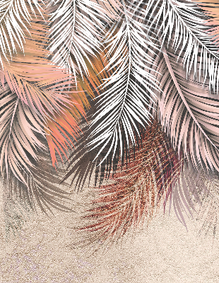 Rolgordijn voor het raam Bladeren