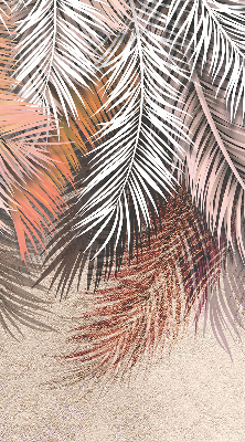 Rolgordijn voor het raam Bladeren