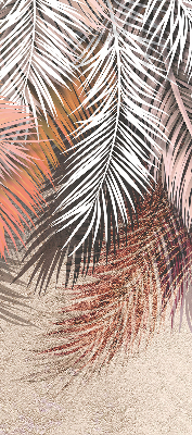 Rolgordijn voor het raam Bladeren