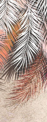 Rolgordijn voor het raam Bladeren