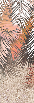 Rolgordijn voor het raam Bladeren