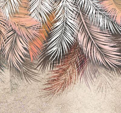 Rolgordijn voor het raam Bladeren