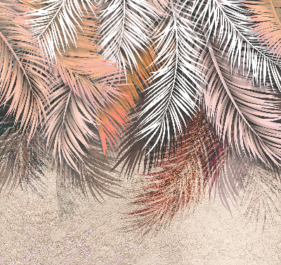 Rolgordijn voor het raam Bladeren