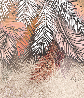 Rolgordijn voor het raam Bladeren