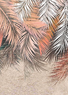 Rolgordijn voor het raam Bladeren