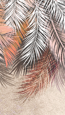 Rolgordijn voor het raam Bladeren