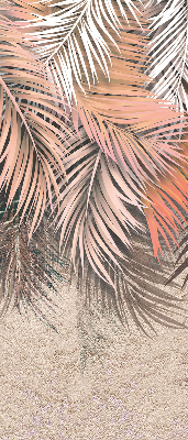 Rolgordijn voor het raam Bladeren