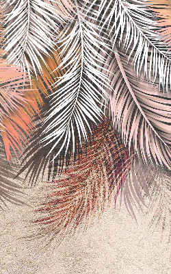 Rolgordijn voor het raam Bladeren