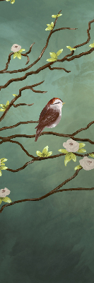 Rolgordijn verduisterend Vogels op een tak