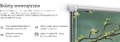 Rolgordijn verduisterend Vogels op een tak