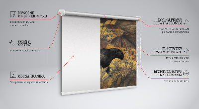 Rolgordijn verduisterend Poema