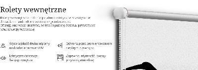 Rolgordijn voor het raam Reigers