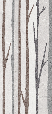 Rolgordijn verduisterend Boomstammen