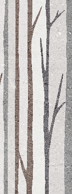 Rolgordijn verduisterend Boomstammen