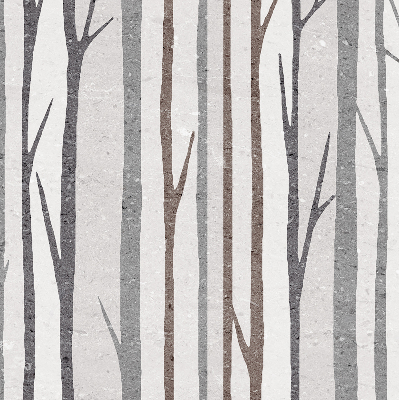 Rolgordijn verduisterend Boomstammen