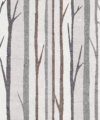 Rolgordijn verduisterend Boomstammen