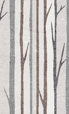 Rolgordijn verduisterend Boomstammen