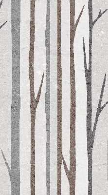 Rolgordijn verduisterend Boomstammen