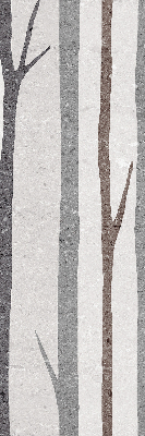 Rolgordijn verduisterend Boomstammen