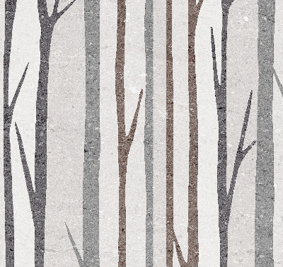 Rolgordijn verduisterend Boomstammen