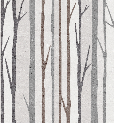 Rolgordijn verduisterend Boomstammen