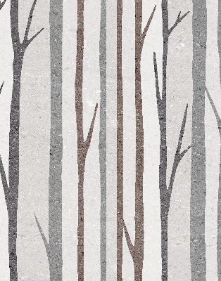 Rolgordijn verduisterend Boomstammen