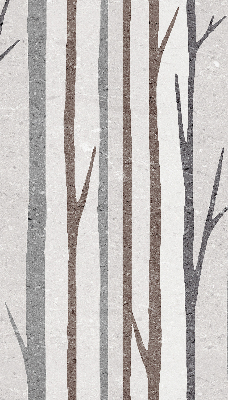 Rolgordijn verduisterend Boomstammen