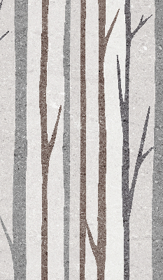 Rolgordijn verduisterend Boomstammen