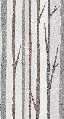 Rolgordijn verduisterend Boomstammen