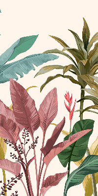 Rolgordijn voor het raam Kleurrijke bladeren