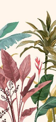 Rolgordijn voor het raam Kleurrijke bladeren