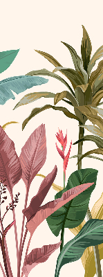 Rolgordijn voor het raam Kleurrijke bladeren