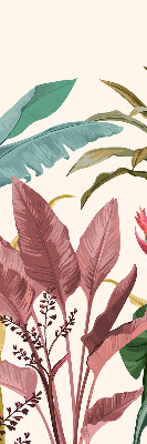 Rolgordijn voor het raam Kleurrijke bladeren