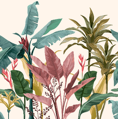 Rolgordijn voor het raam Kleurrijke bladeren