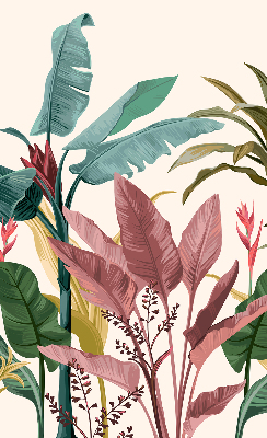 Rolgordijn voor het raam Kleurrijke bladeren