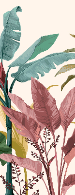 Rolgordijn voor het raam Kleurrijke bladeren