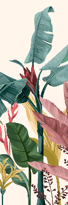 Rolgordijn voor het raam Kleurrijke bladeren