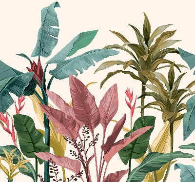 Rolgordijn voor het raam Kleurrijke bladeren