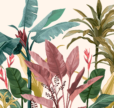 Rolgordijn voor het raam Kleurrijke bladeren