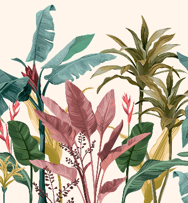 Rolgordijn voor het raam Kleurrijke bladeren