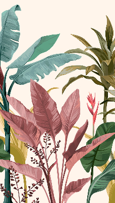 Rolgordijn voor het raam Kleurrijke bladeren