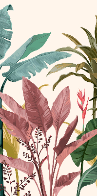 Rolgordijn voor het raam Kleurrijke bladeren