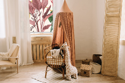 Rolgordijn voor het raam Kleurrijke bladeren