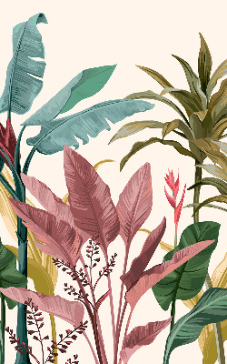 Rolgordijn voor het raam Kleurrijke bladeren