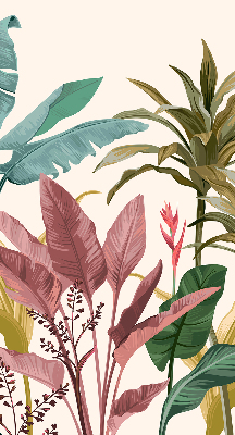 Rolgordijn voor het raam Kleurrijke bladeren