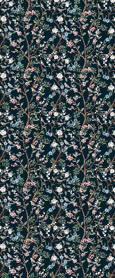 Rolgordijn verduisterend Bloemenranken