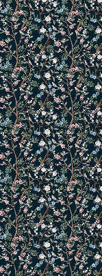 Rolgordijn verduisterend Bloemenranken