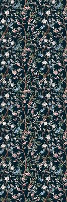 Rolgordijn verduisterend Bloemenranken