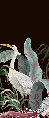 Rolgordijn verduisterend Vogels in de bladeren