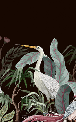 Rolgordijn verduisterend Vogels in de bladeren